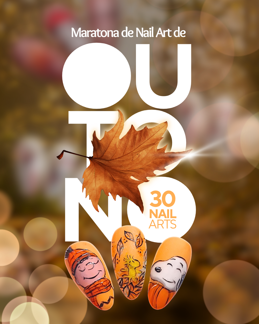 Curso Online Nail Art de Outono